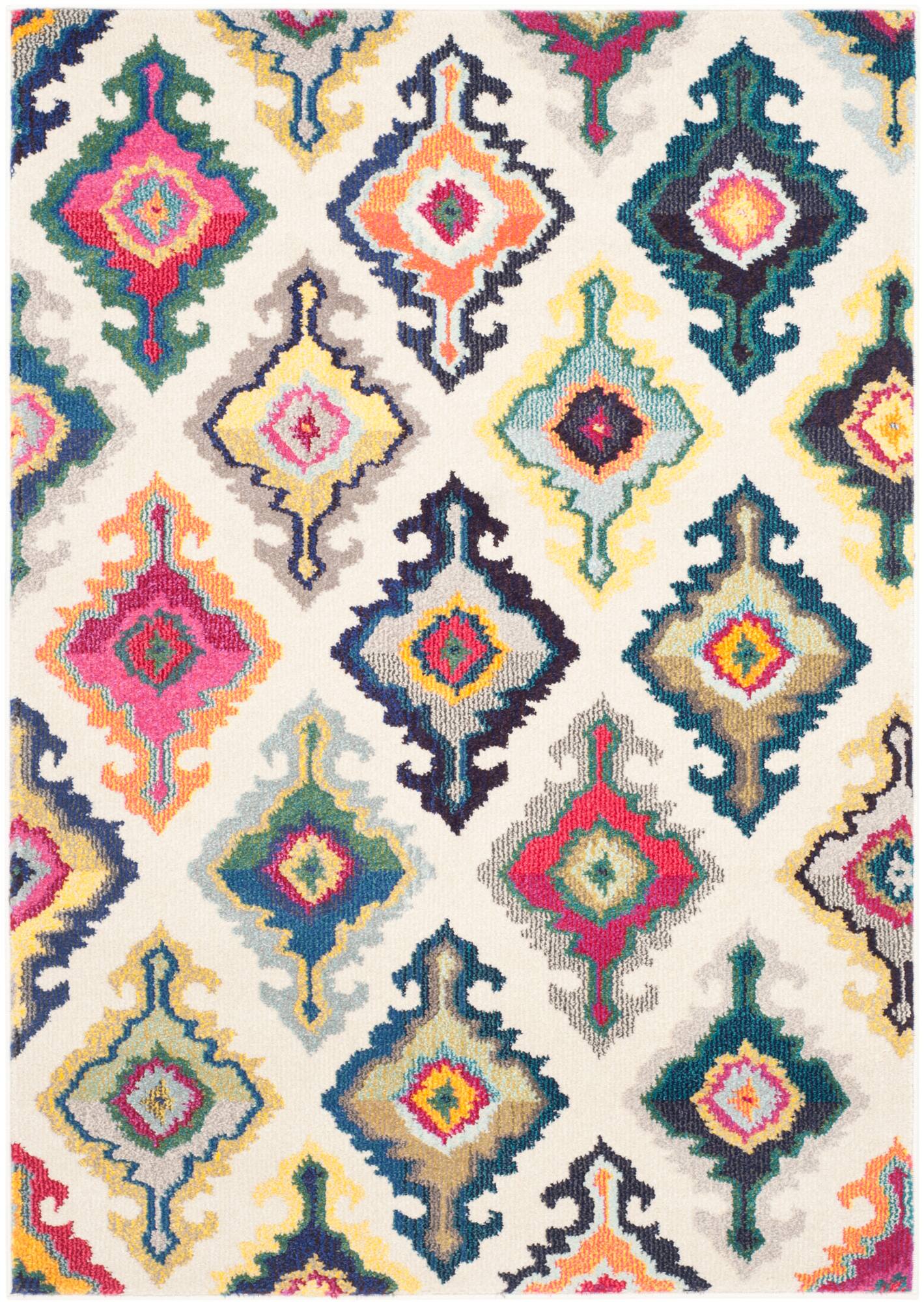 Monaco Multi Medallion 2'-2" X 8' Area Rug